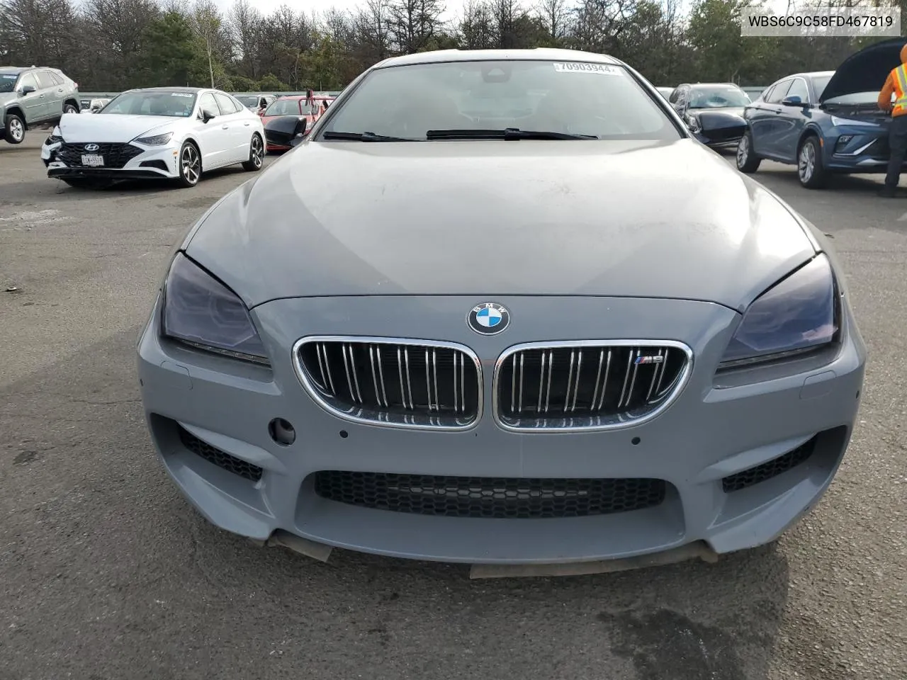 2015 BMW M6 Gran Coupe VIN: WBS6C9C58FD467819 Lot: 70903944