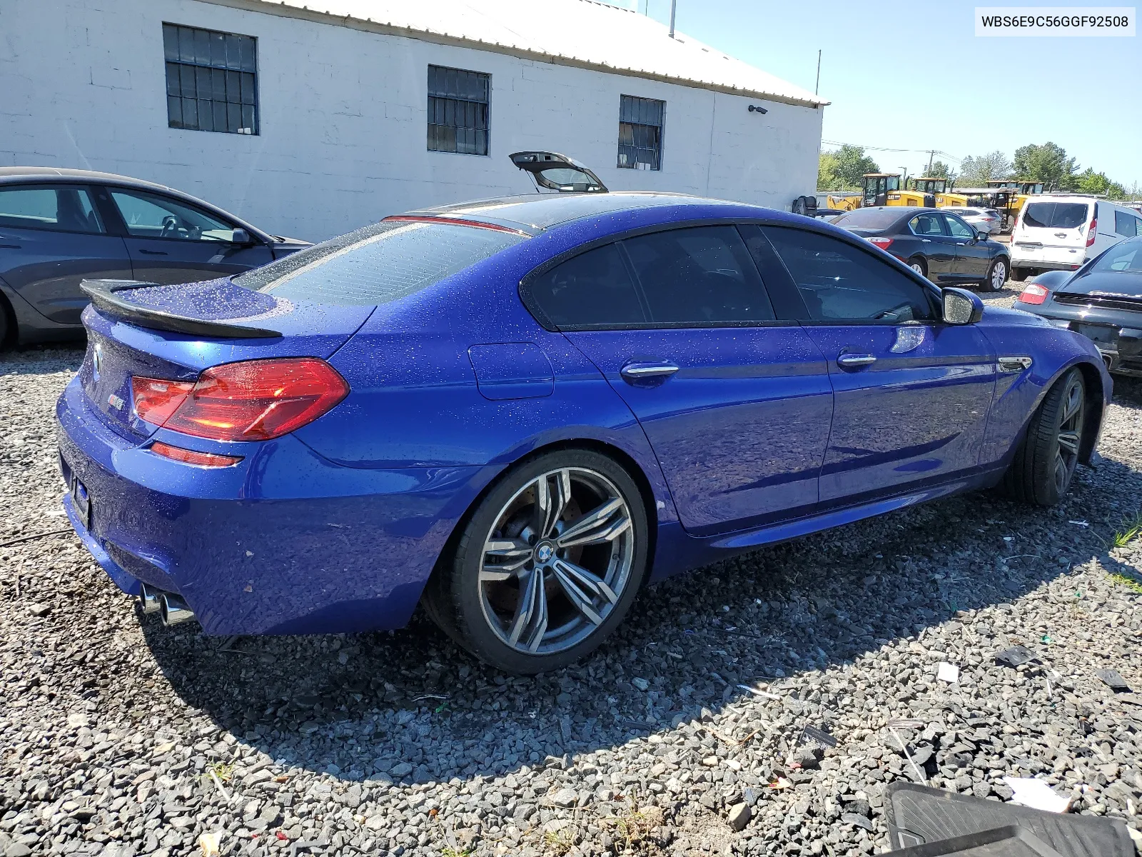 2016 BMW M6 Gran Coupe VIN: WBS6E9C56GGF92508 Lot: 66958344