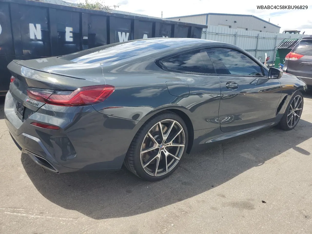 2019 BMW M850Xi VIN: WBABC4C58KBU96829 Lot: 54229794