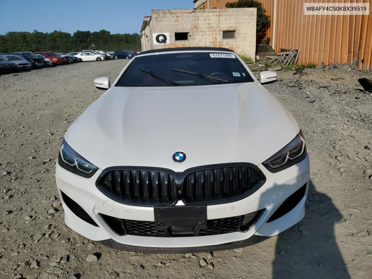 2019 BMW M850Xi VIN: WBAFY4C50KBX39519 Lot: 67675394