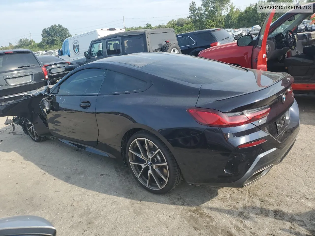 2019 BMW M850Xi VIN: WBABC4C51KBU96218 Lot: 69847574