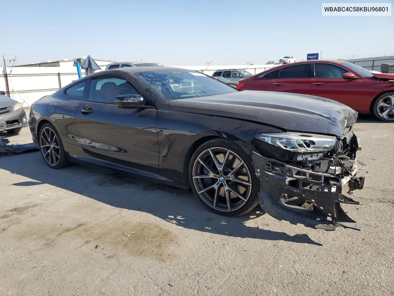 2019 BMW M850Xi VIN: WBABC4C58KBU96801 Lot: 70015354