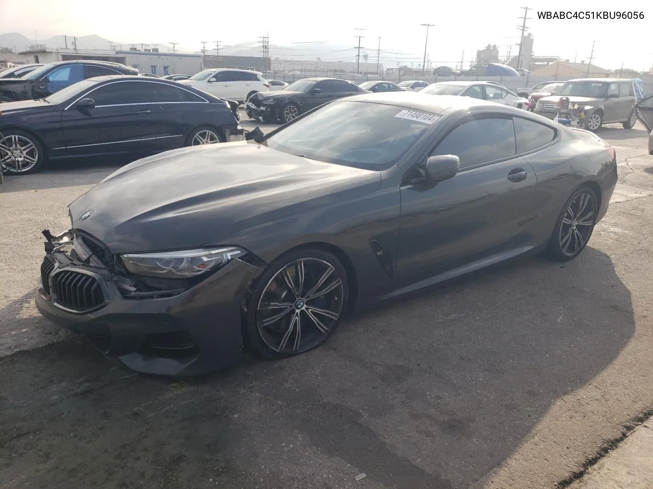 2019 BMW M850Xi VIN: WBABC4C51KBU96056 Lot: 71490104