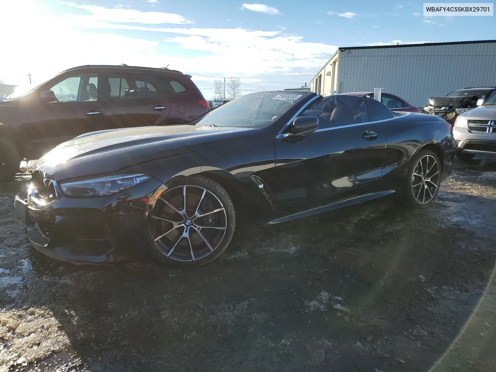 2019 BMW M850Xi VIN: WBAFY4C55KBX29701 Lot: 72955333