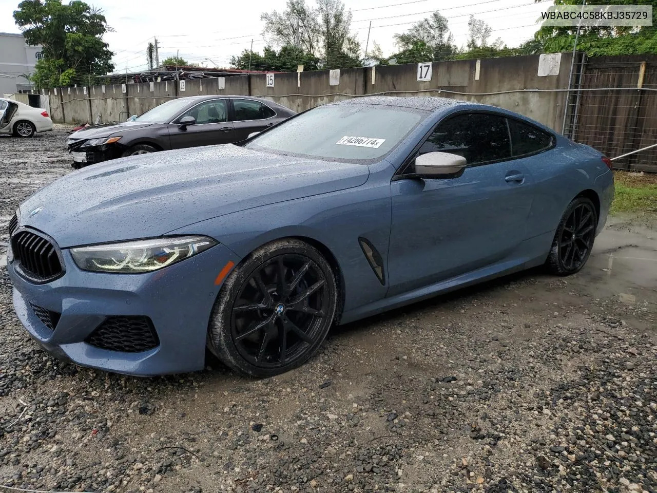 2019 BMW M850Xi VIN: WBABC4C58KBJ35729 Lot: 74286774