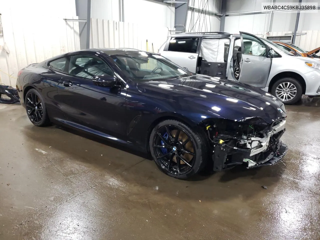 2019 BMW M850Xi VIN: WBABC4C59KBJ35898 Lot: 78934204