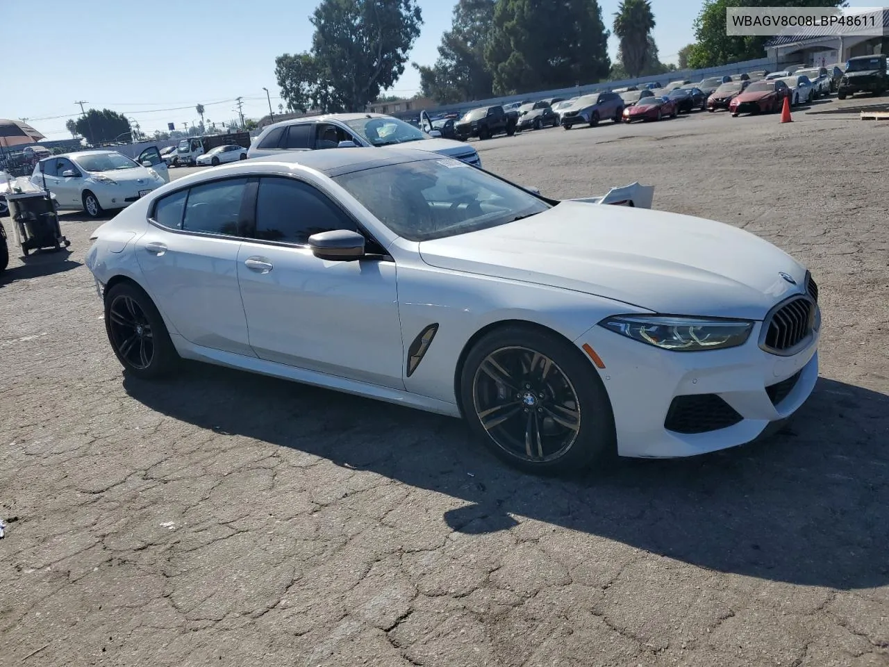 2020 BMW M850Xi VIN: WBAGV8C08LBP48611 Lot: 69005284