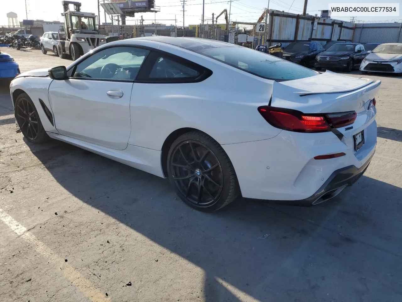 2020 BMW M850Xi VIN: WBABC4C00LCE77534 Lot: 72068974