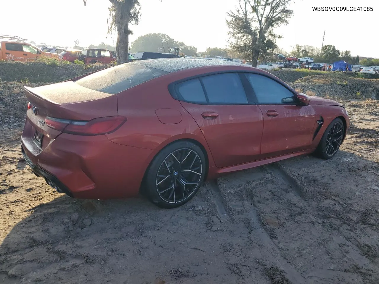 2020 BMW M8 VIN: WBSGV0C09LCE41085 Lot: 73857284