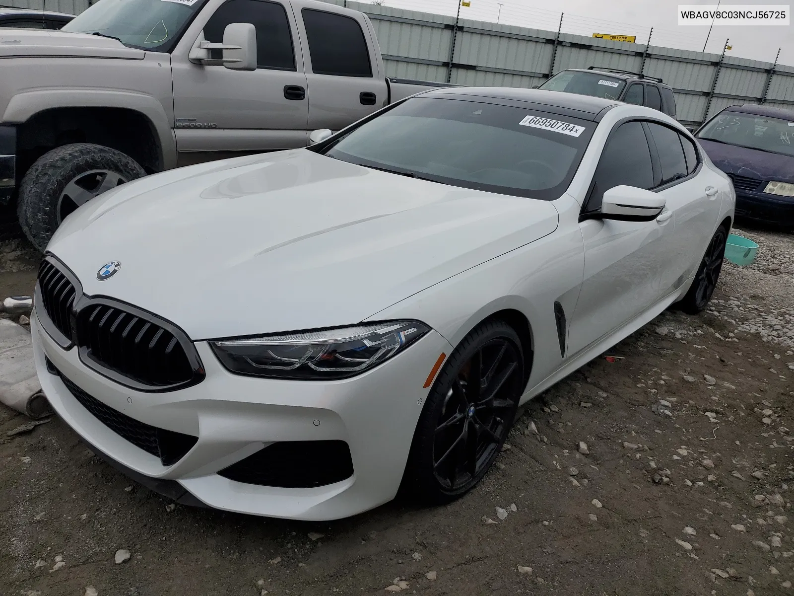 2022 BMW M850Xi VIN: WBAGV8C03NCJ56725 Lot: 66950784