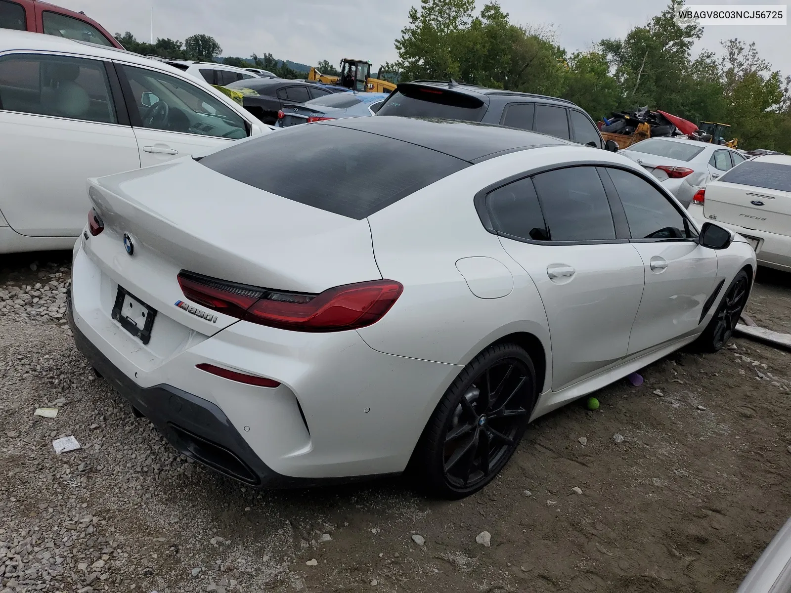 2022 BMW M850Xi VIN: WBAGV8C03NCJ56725 Lot: 66950784