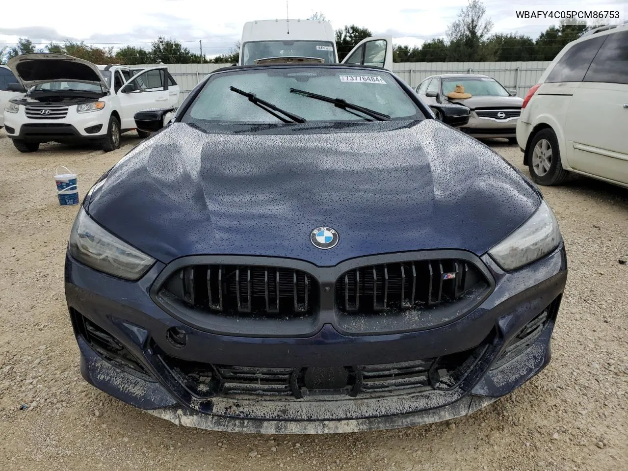 2023 BMW M850Xi VIN: WBAFY4C05PCM86753 Lot: 73776484