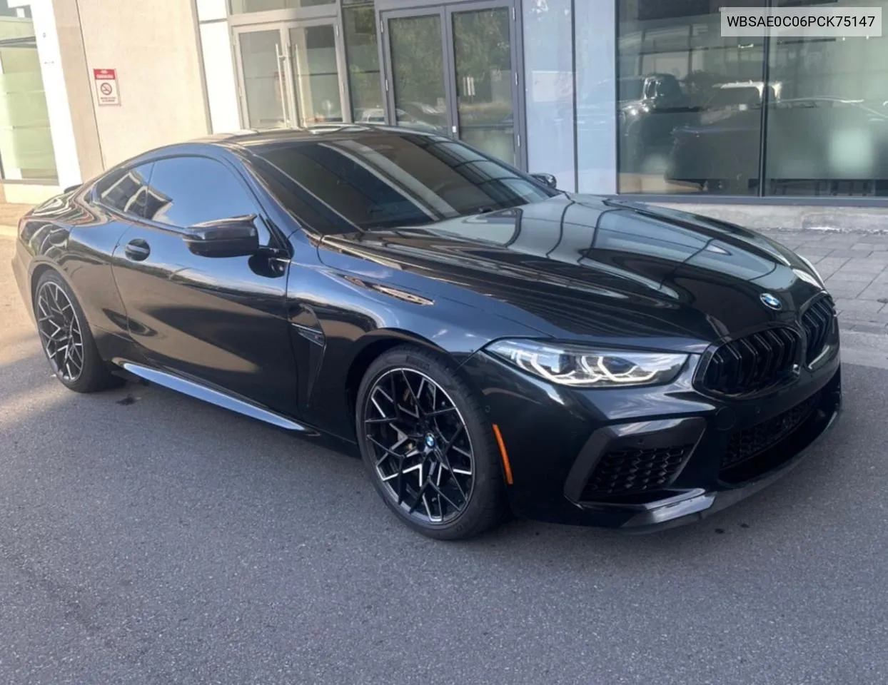 2023 BMW M8 VIN: WBSAE0C06PCK75147 Lot: 76423584