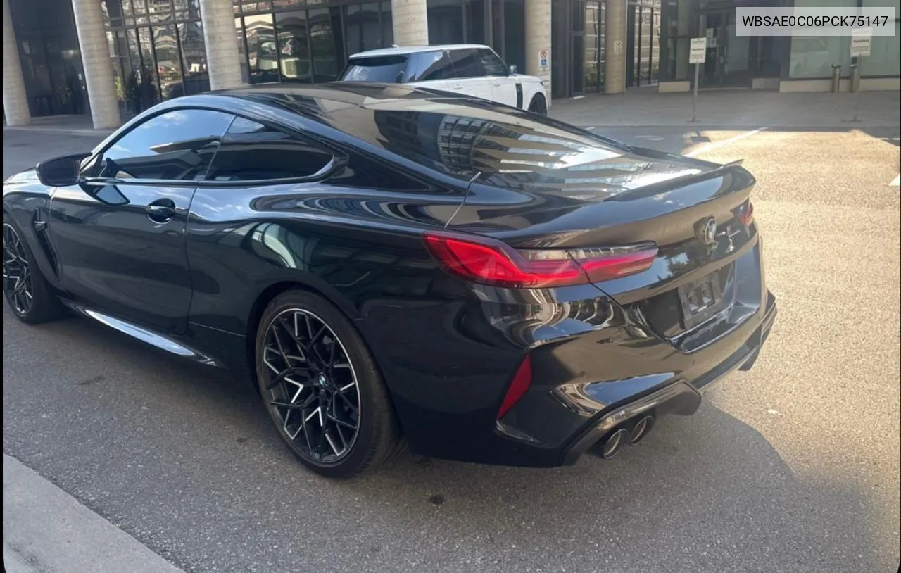 2023 BMW M8 VIN: WBSAE0C06PCK75147 Lot: 76423584