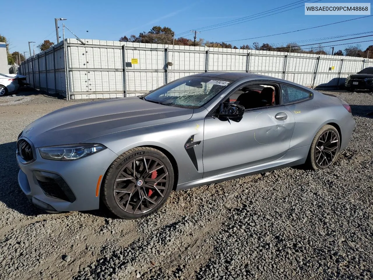 2023 BMW M8 VIN: WBSAE0C09PCM48868 Lot: 77753414