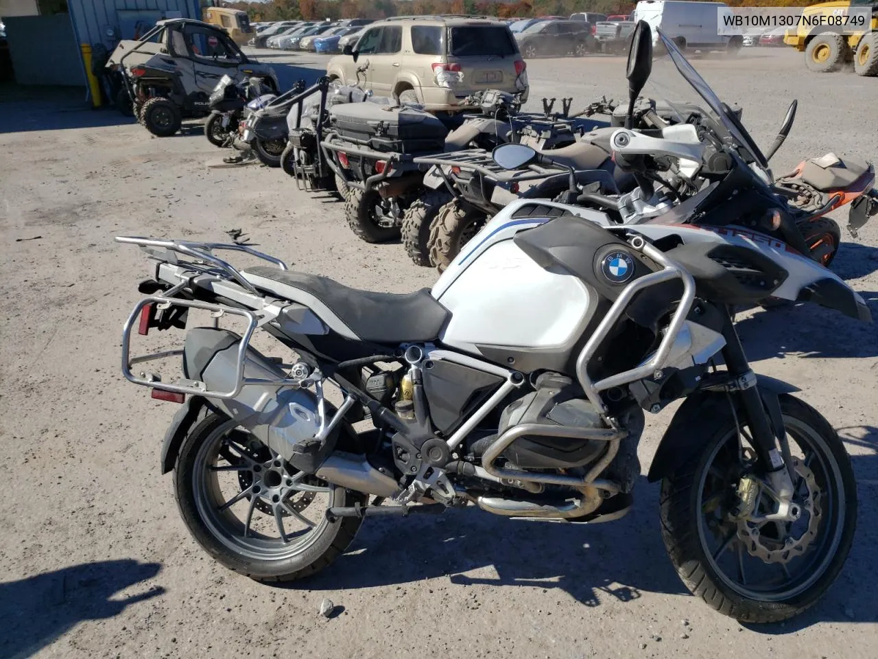 2022 BMW R 1250 Gs Adventure VIN: WB10M1307N6F08749 Lot: 77943134