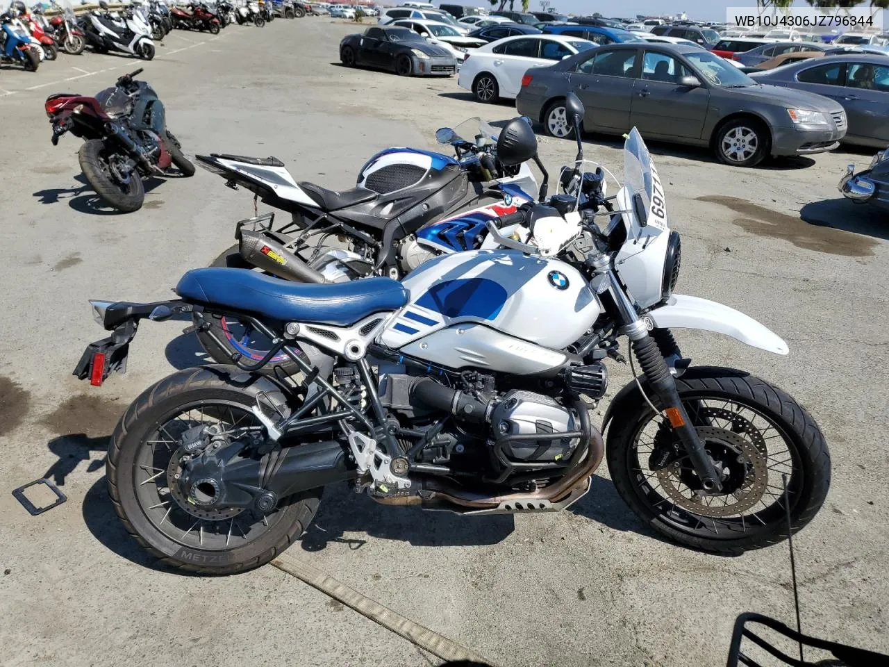 2018 BMW R Nine T Urban VIN: WB10J4306JZ796344 Lot: 69711794