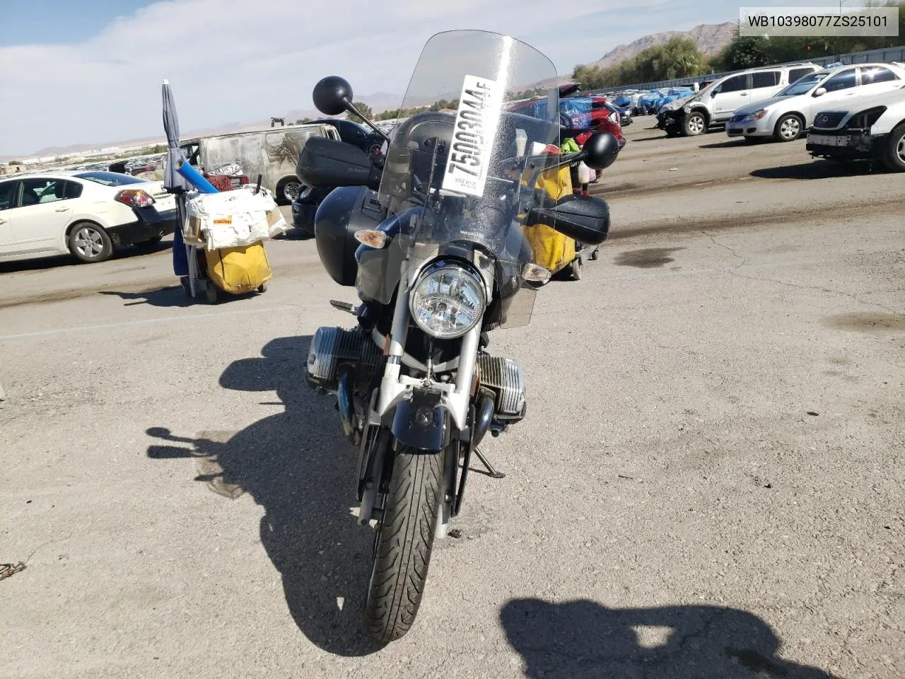 2007 BMW R1200 R VIN: WB10398077ZS25101 Lot: 75003044