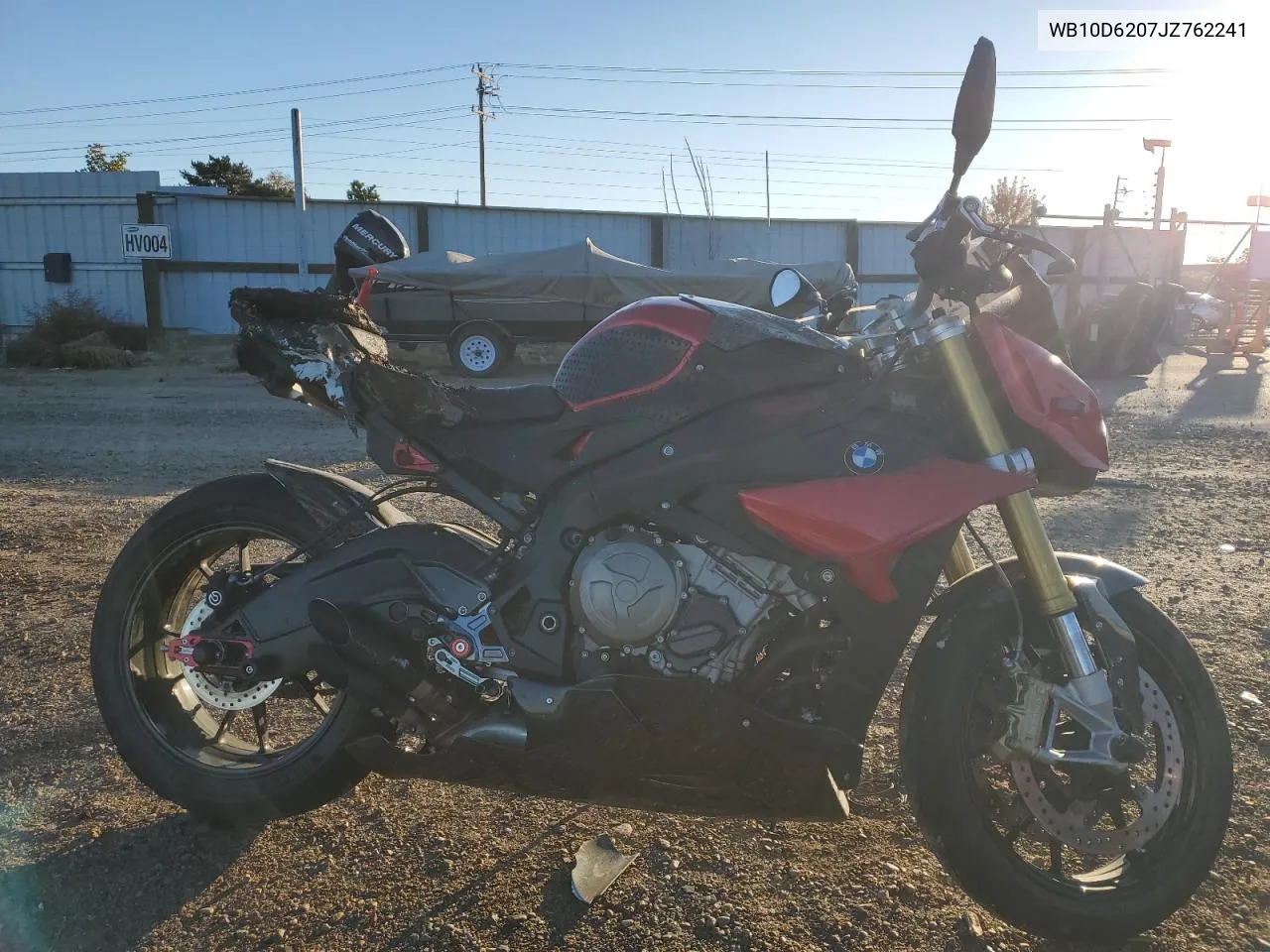 2018 BMW S 1000 R VIN: WB10D6207JZ762241 Lot: 74384444