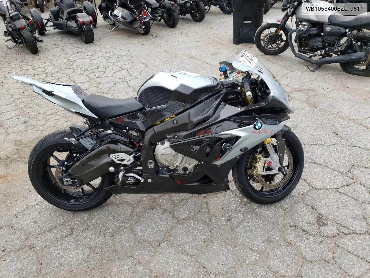 2014 BMW S 1000 Rr VIN: WB1053400EZL19511 Lot: 78787364