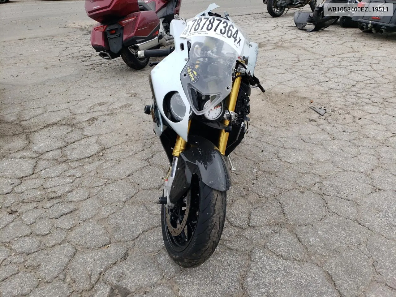 2014 BMW S 1000 Rr VIN: WB1053400EZL19511 Lot: 78787364