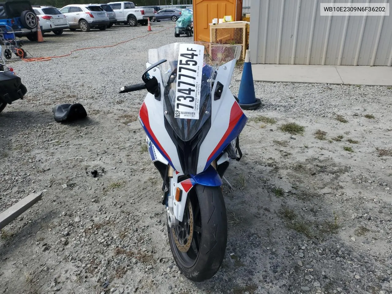 2022 BMW S 1000 Rr VIN: WB10E2309N6F36202 Lot: 73477754