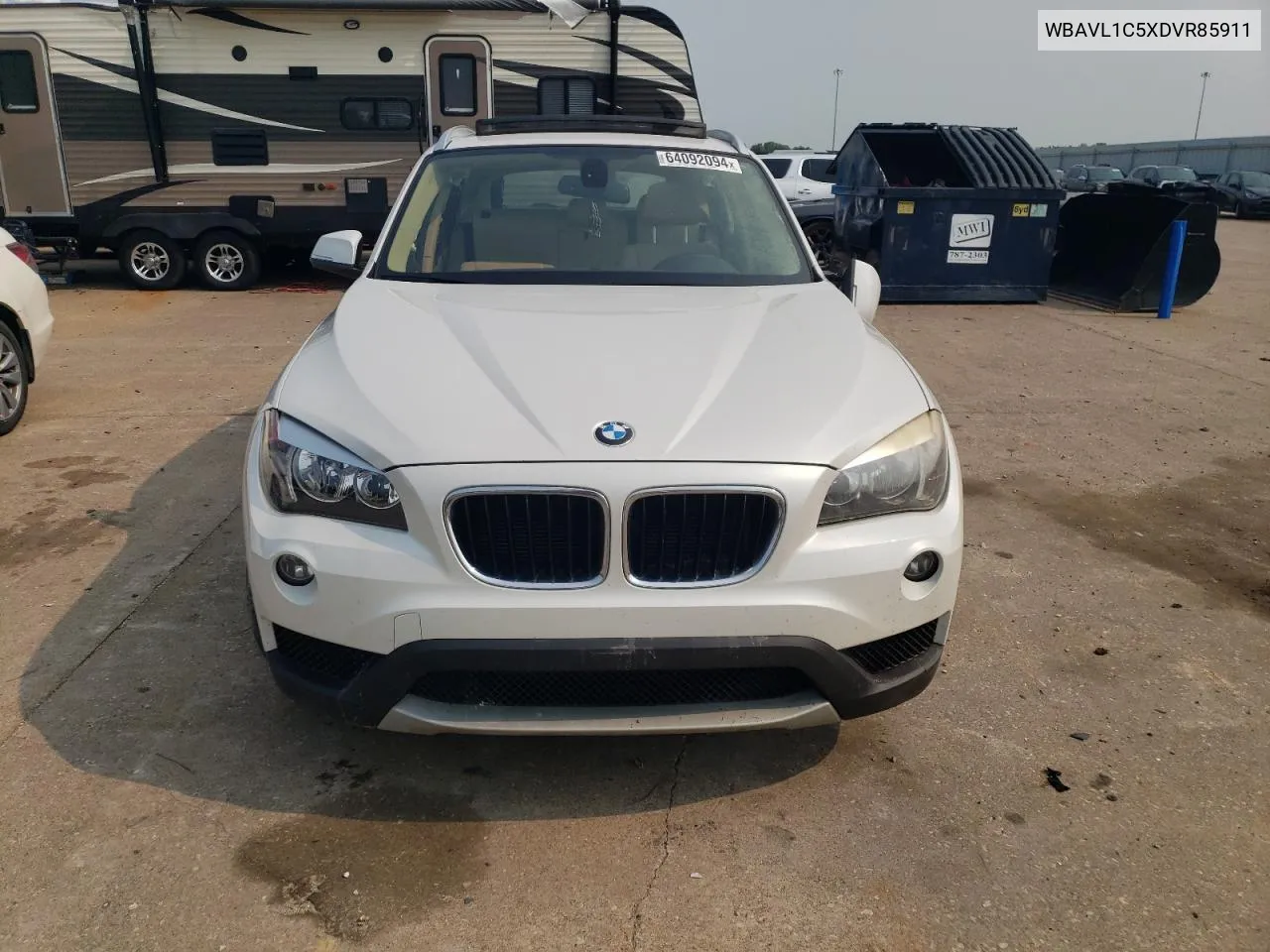 2013 BMW X1 xDrive28I VIN: WBAVL1C5XDVR85911 Lot: 64092094