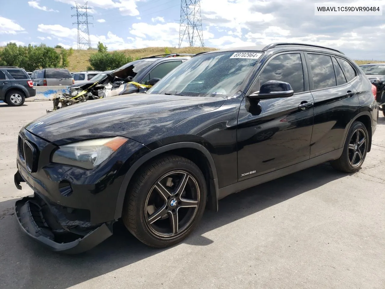 2013 BMW X1 xDrive28I VIN: WBAVL1C59DVR90484 Lot: 69702964