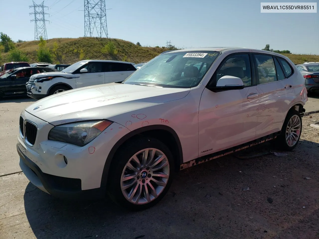 2013 BMW X1 xDrive28I VIN: WBAVL1C55DVR85511 Lot: 69833394