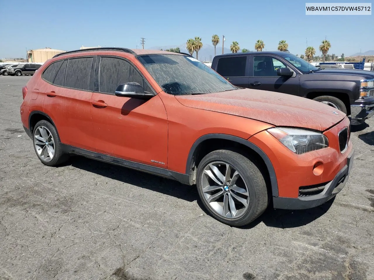 2013 BMW X1 Sdrive28I VIN: WBAVM1C57DVW45712 Lot: 70131584