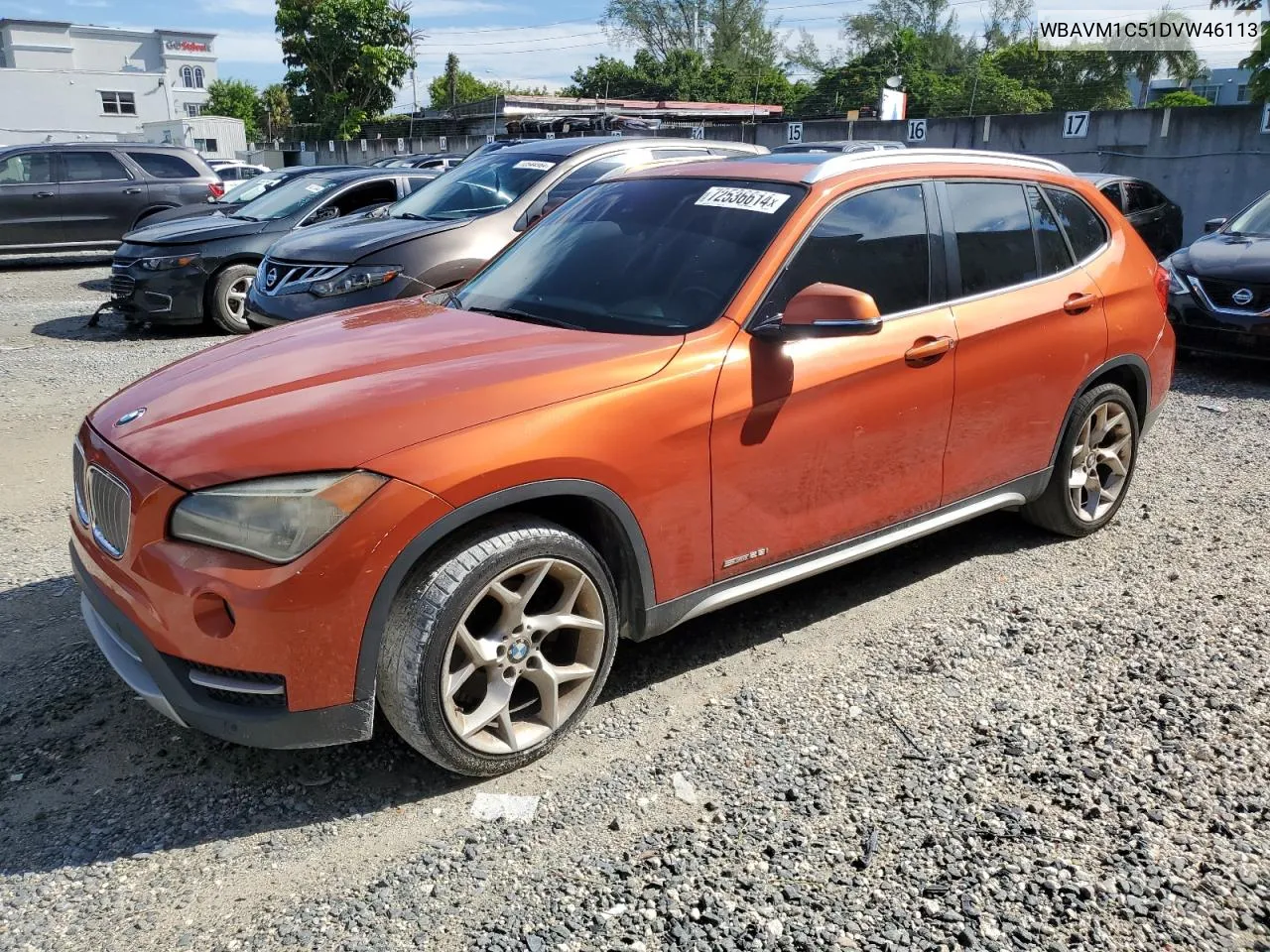 2013 BMW X1 Sdrive28I VIN: WBAVM1C51DVW46113 Lot: 72536614