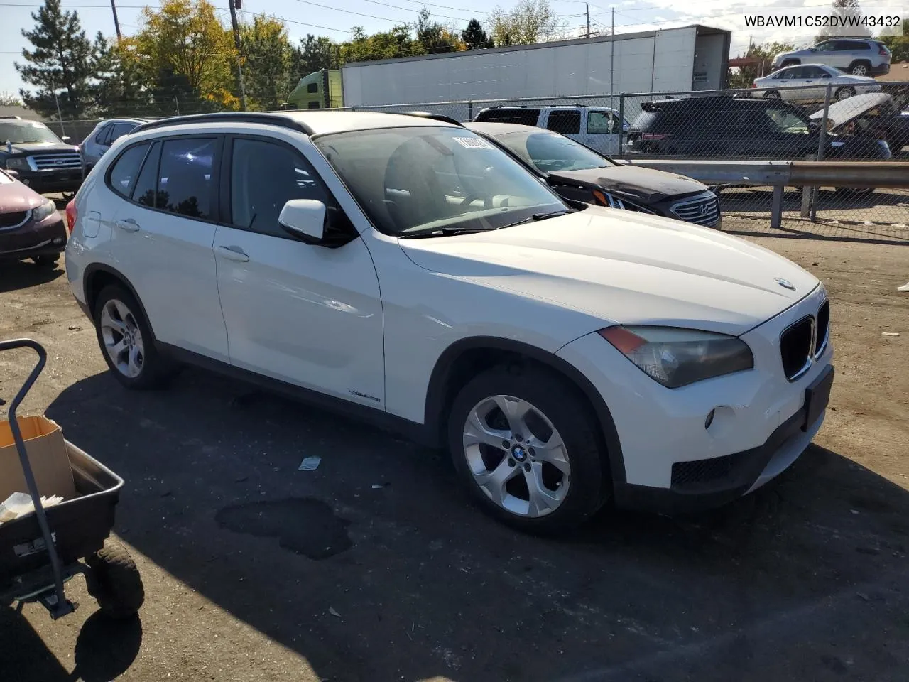 2013 BMW X1 Sdrive28I VIN: WBAVM1C52DVW43432 Lot: 73690424