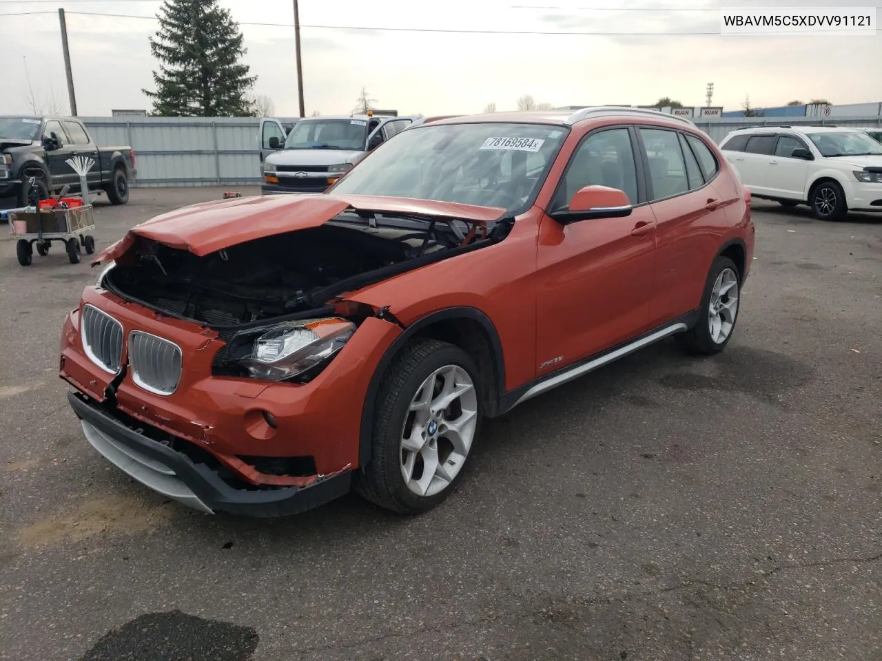 2013 BMW X1 xDrive35I VIN: WBAVM5C5XDVV91121 Lot: 78169584