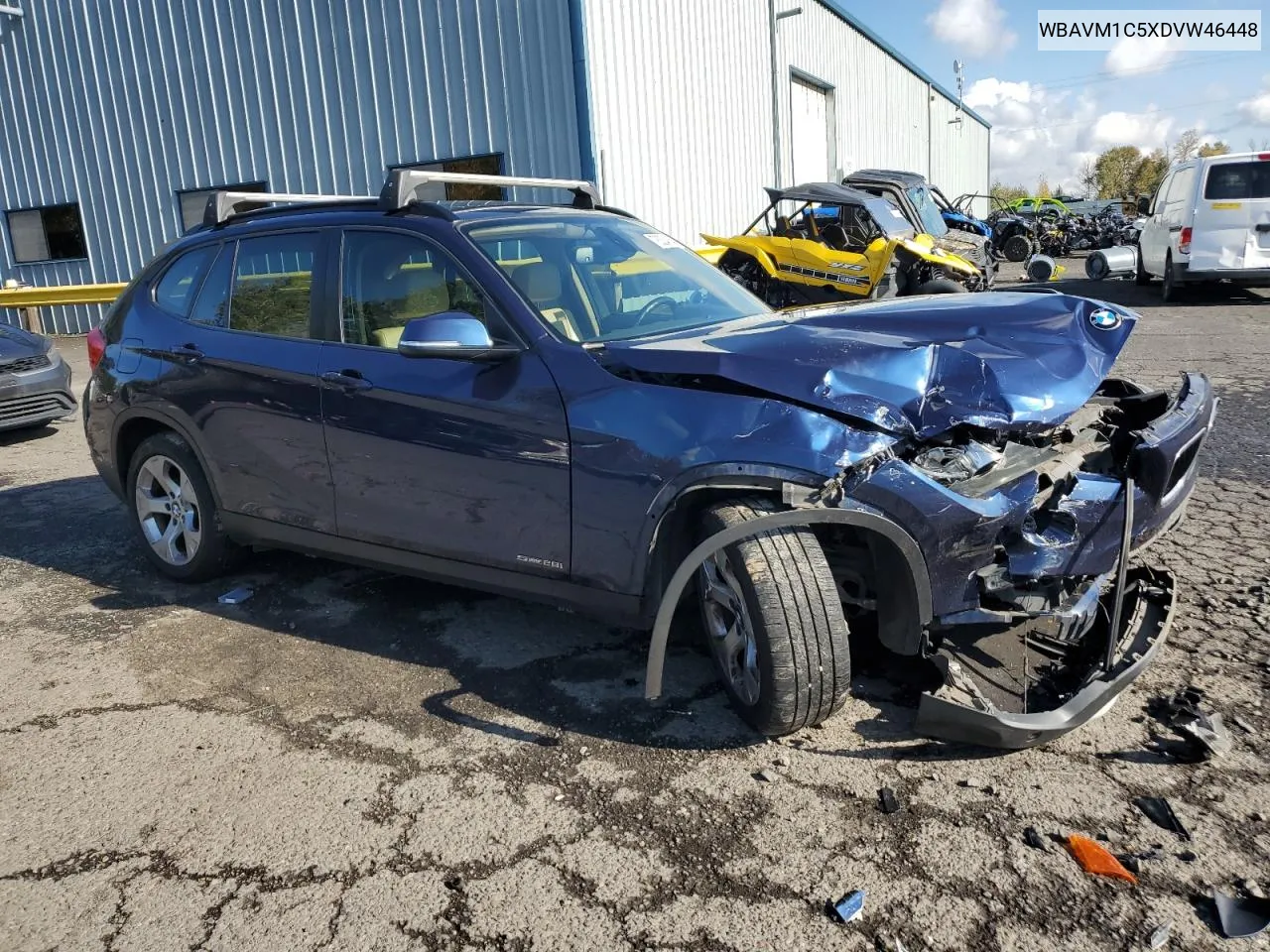 2013 BMW X1 Sdrive28I VIN: WBAVM1C5XDVW46448 Lot: 78334164