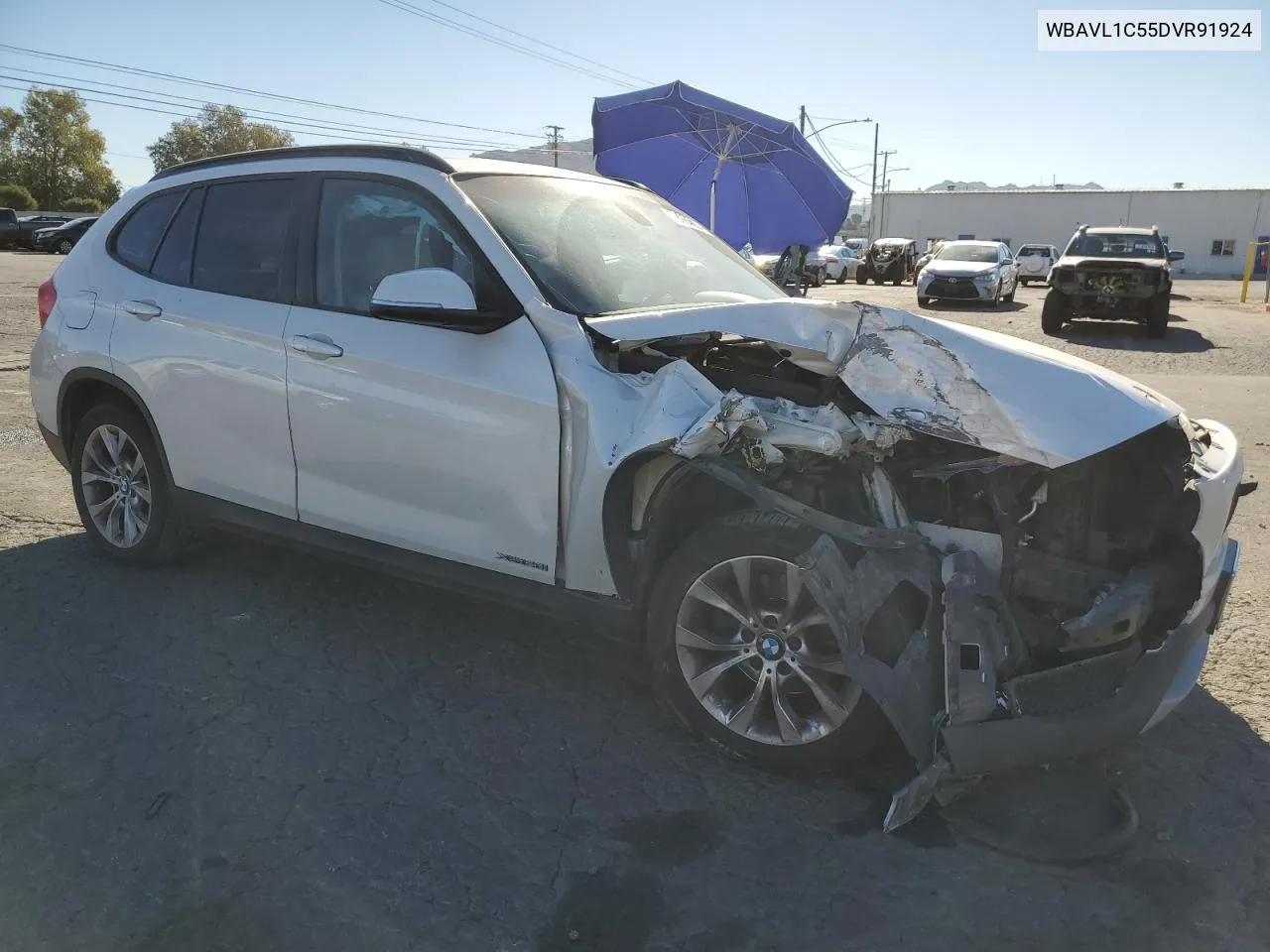 2013 BMW X1 xDrive28I VIN: WBAVL1C55DVR91924 Lot: 78964054