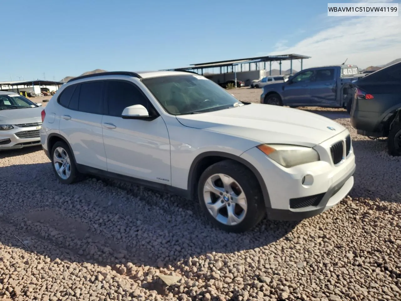 2013 BMW X1 Sdrive28I VIN: WBAVM1C51DVW41199 Lot: 80345354