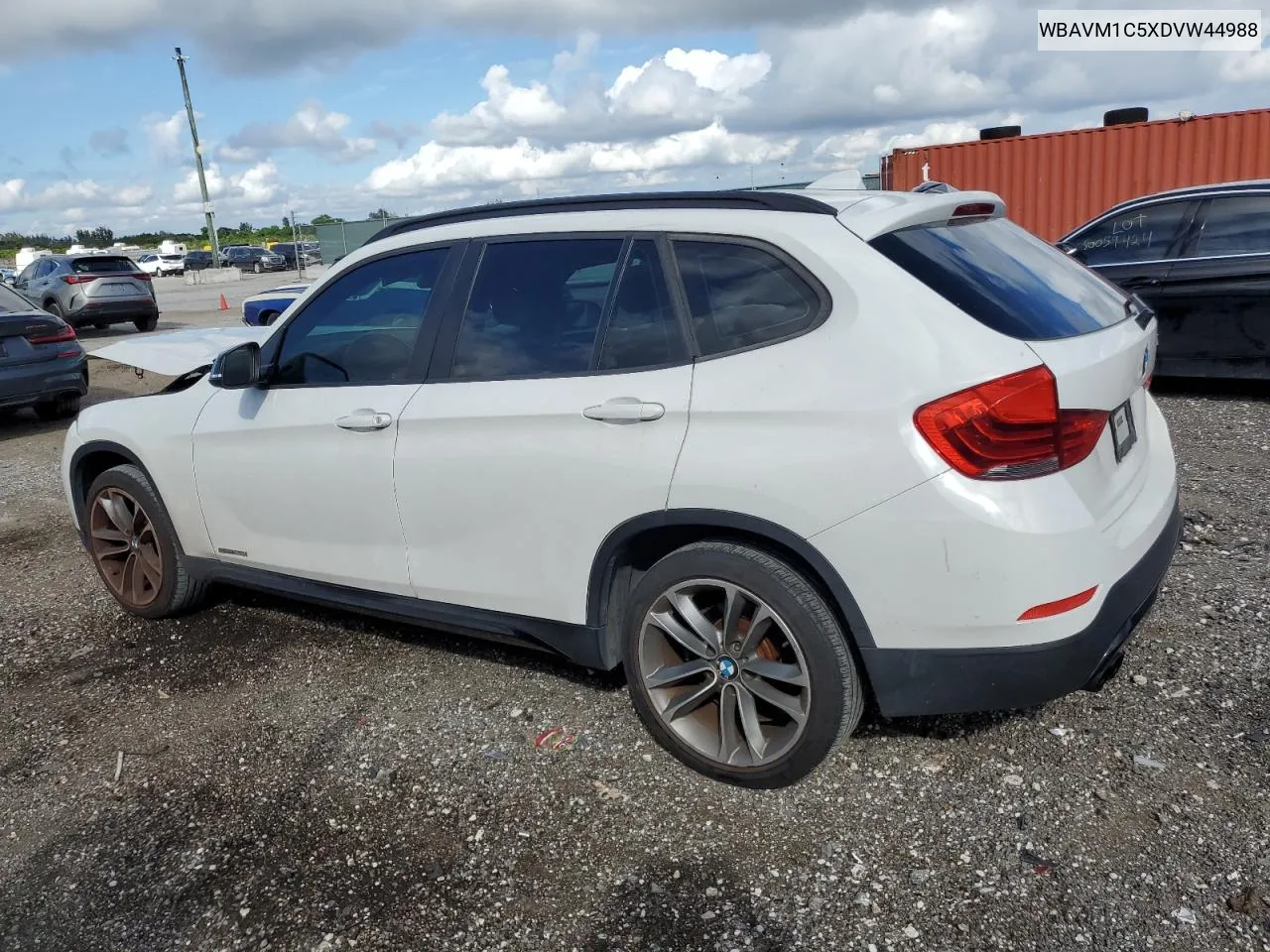 2013 BMW X1 Sdrive28I VIN: WBAVM1C5XDVW44988 Lot: 80454724