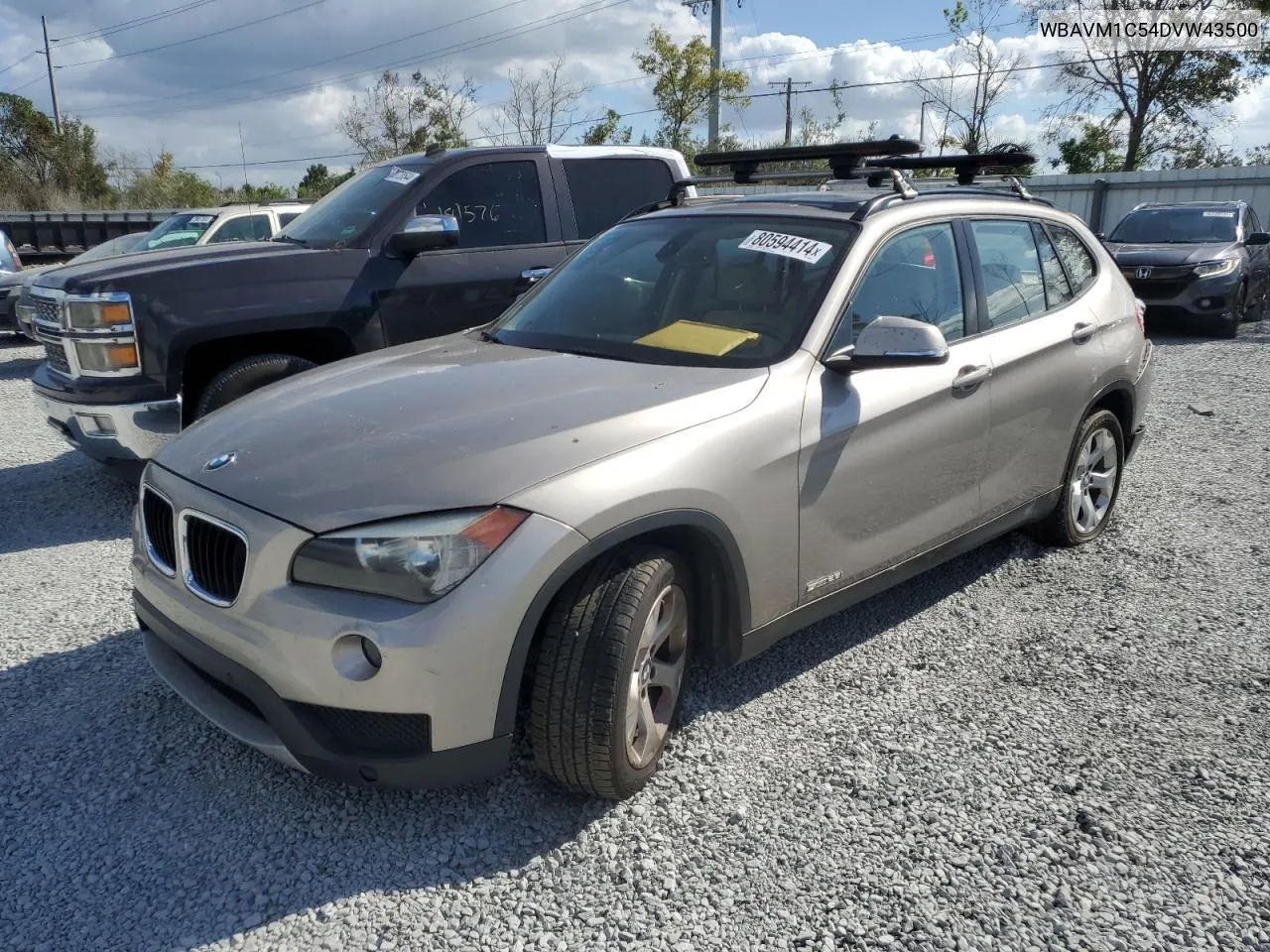 2013 BMW X1 Sdrive28I VIN: WBAVM1C54DVW43500 Lot: 80594414