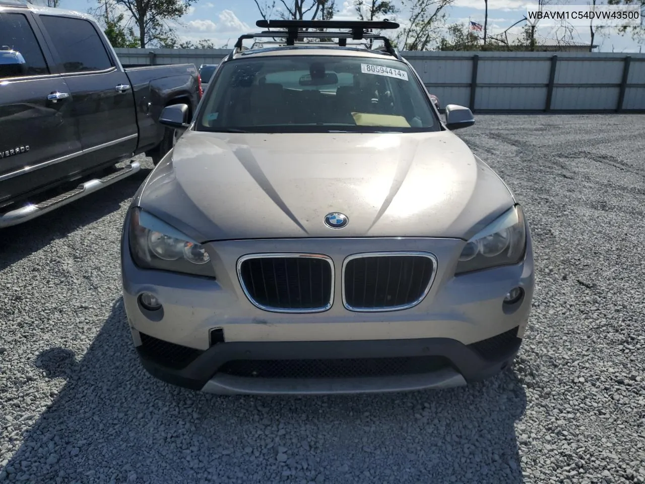 2013 BMW X1 Sdrive28I VIN: WBAVM1C54DVW43500 Lot: 80594414