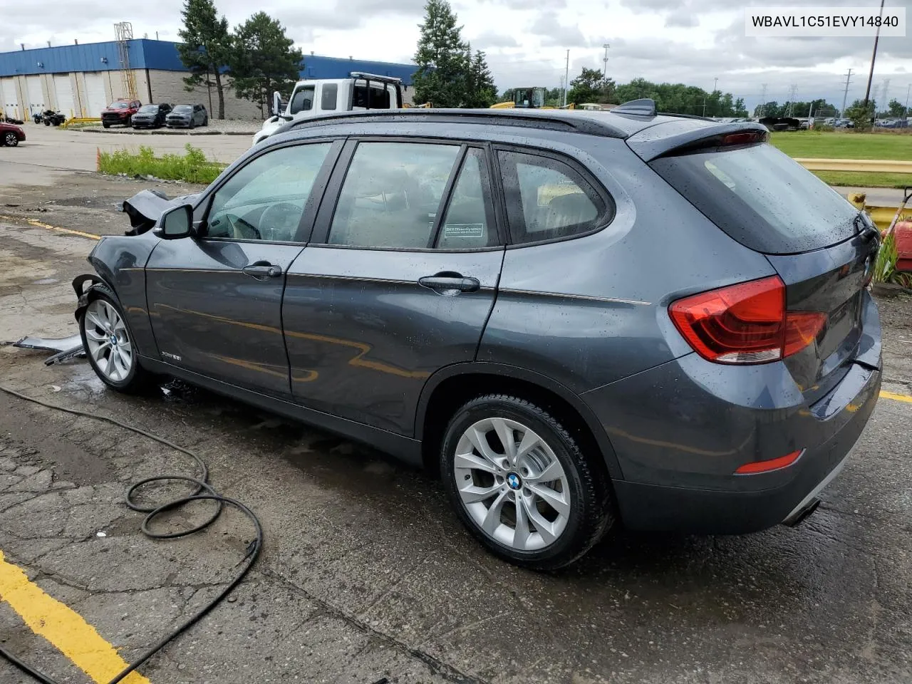 2014 BMW X1 xDrive28I VIN: WBAVL1C51EVY14840 Lot: 58097604