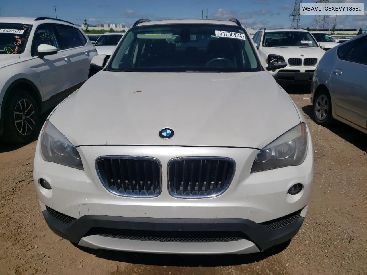 2014 BMW X1 xDrive28I VIN: WBAVL1C5XEVY18580 Lot: 61730974