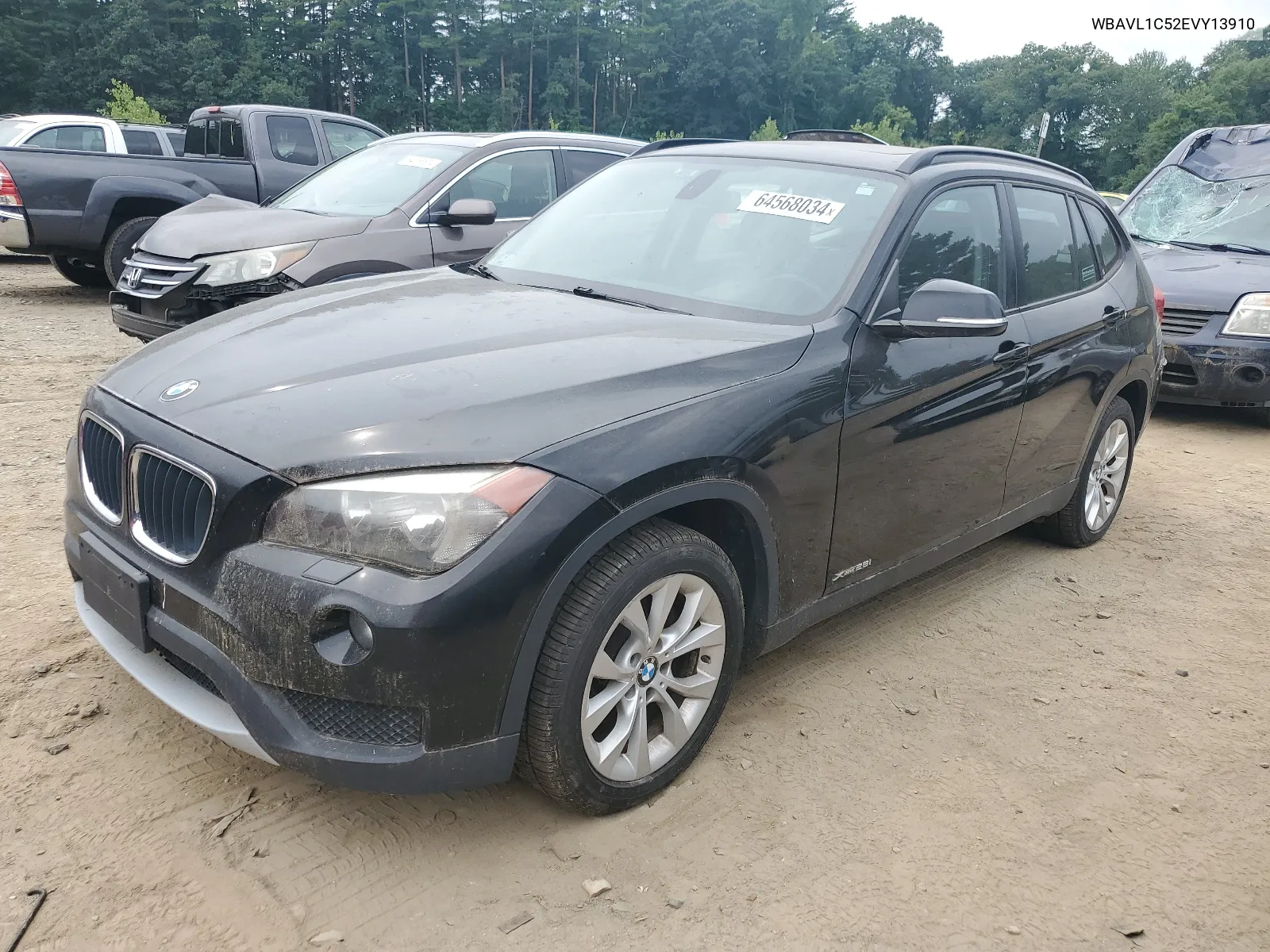 2014 BMW X1 xDrive28I VIN: WBAVL1C52EVY13910 Lot: 64568034