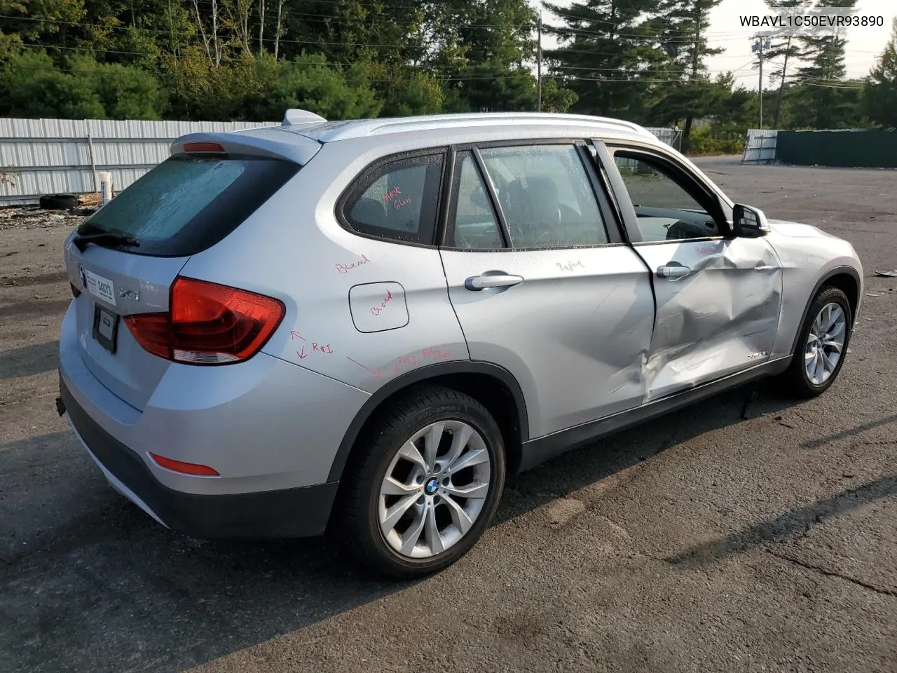 2014 BMW X1 xDrive28I VIN: WBAVL1C50EVR93890 Lot: 70346114