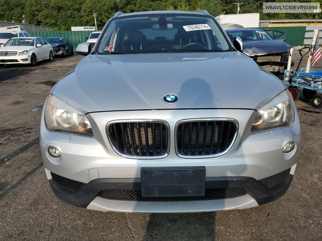 2014 BMW X1 xDrive28I VIN: WBAVL1C50EVR93890 Lot: 70346114