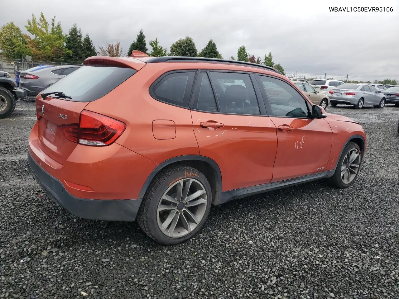 2014 BMW X1 xDrive28I VIN: WBAVL1C50EVR95106 Lot: 71073864