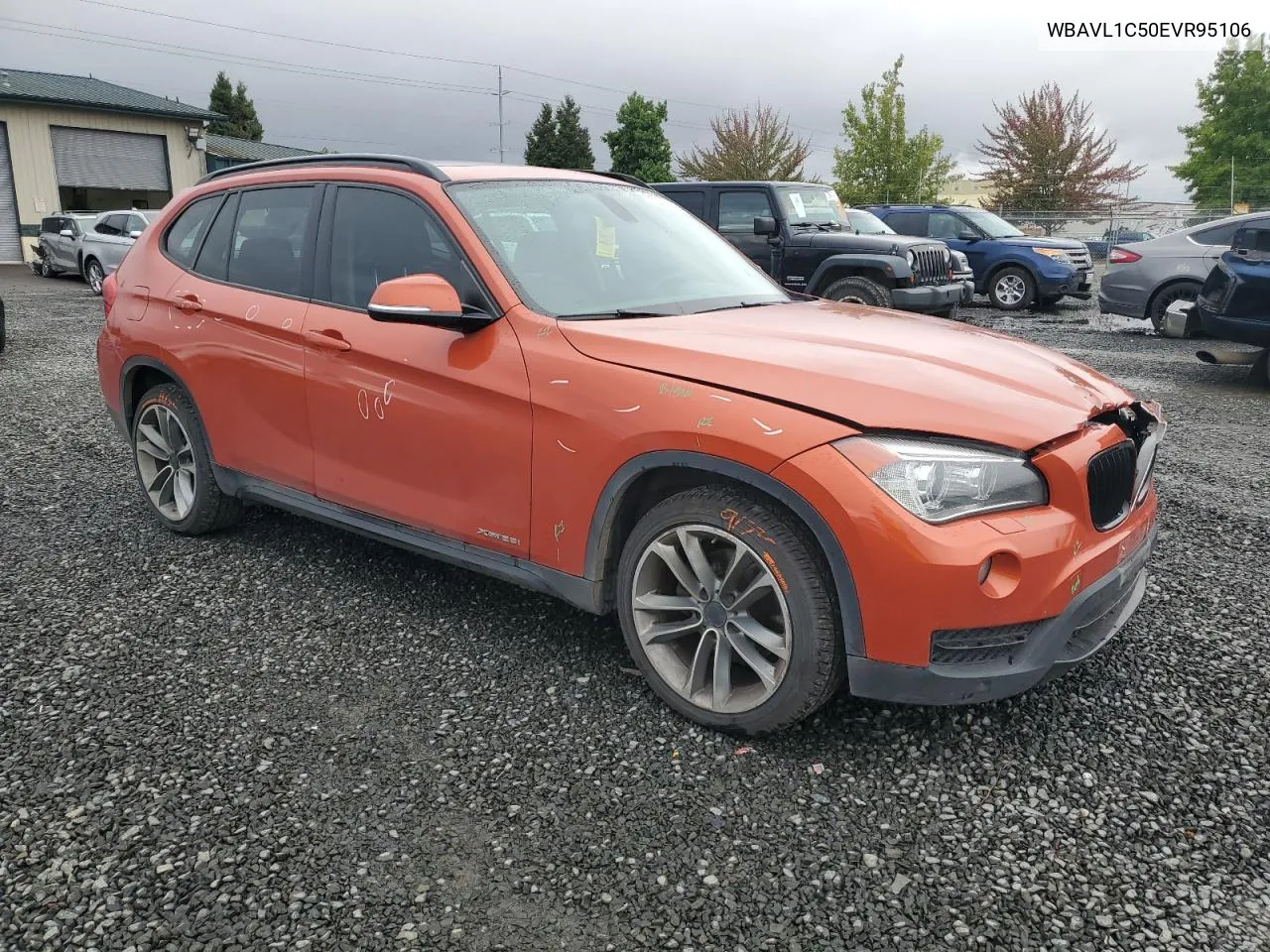 2014 BMW X1 xDrive28I VIN: WBAVL1C50EVR95106 Lot: 71073864