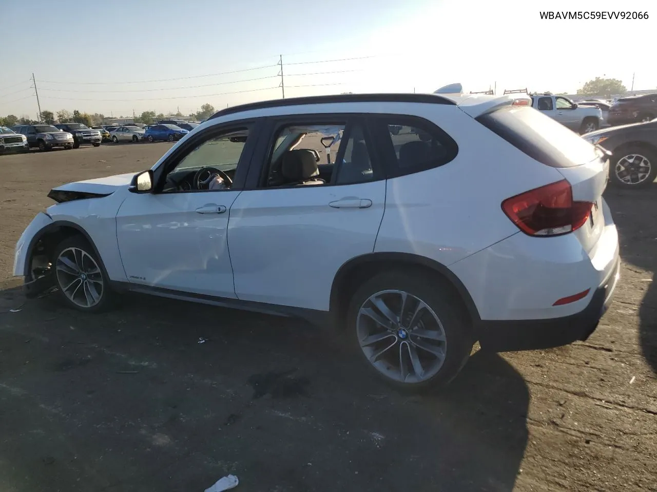 2014 BMW X1 xDrive35I VIN: WBAVM5C59EVV92066 Lot: 71310644