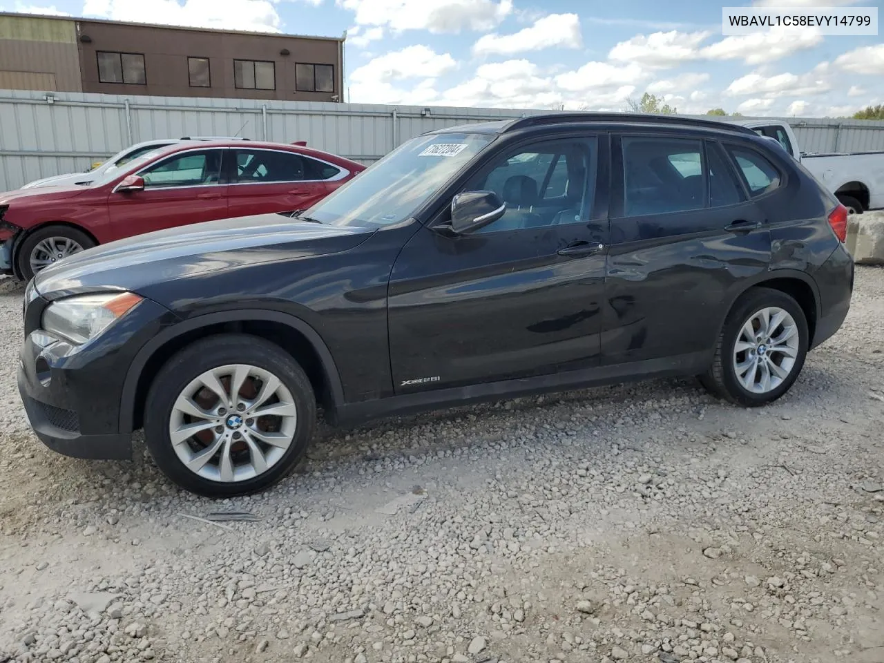 2014 BMW X1 xDrive28I VIN: WBAVL1C58EVY14799 Lot: 71627204