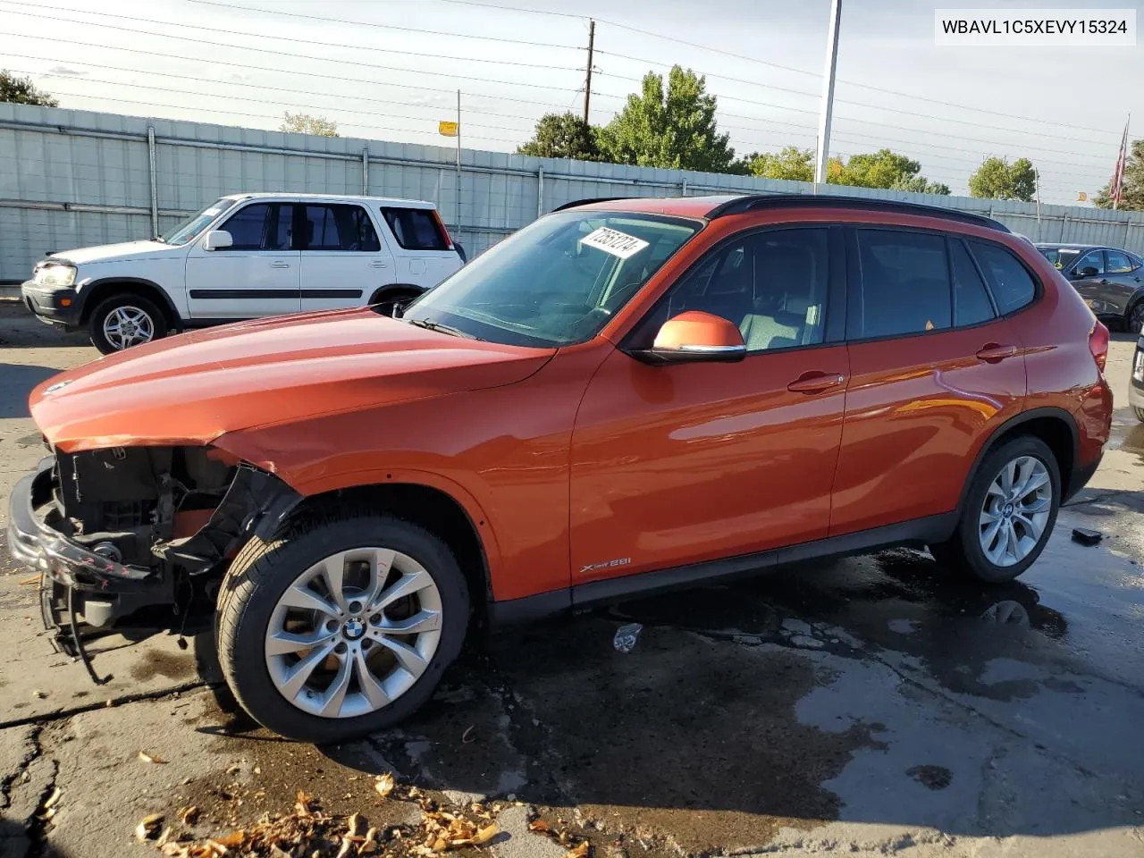 2014 BMW X1 xDrive28I VIN: WBAVL1C5XEVY15324 Lot: 72551274