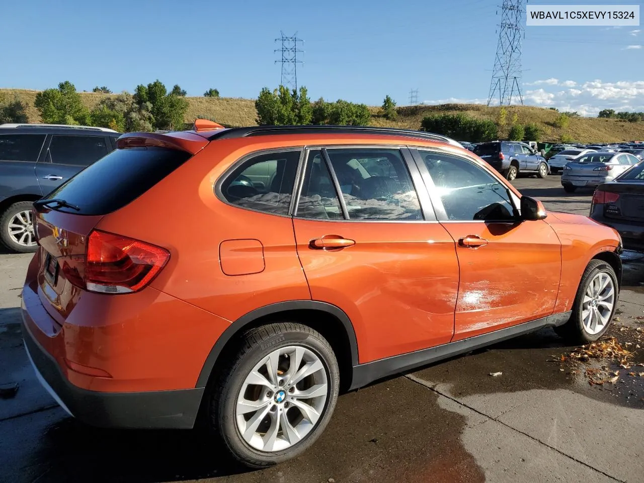 2014 BMW X1 xDrive28I VIN: WBAVL1C5XEVY15324 Lot: 72551274